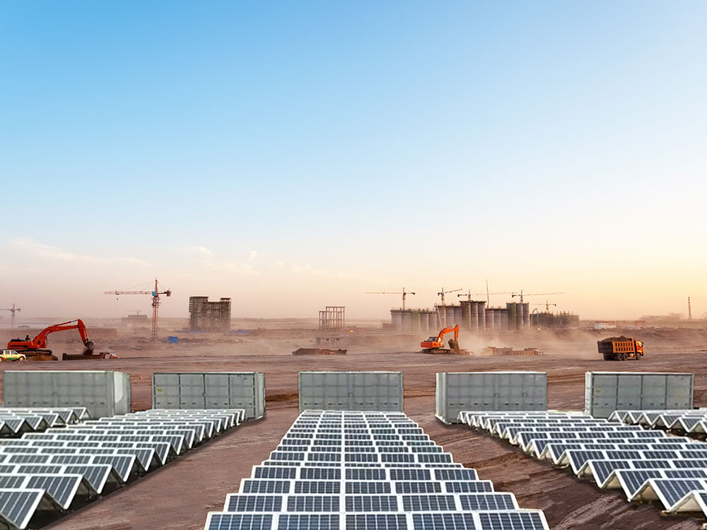 Solar Power Containers for インフラストラクチャー