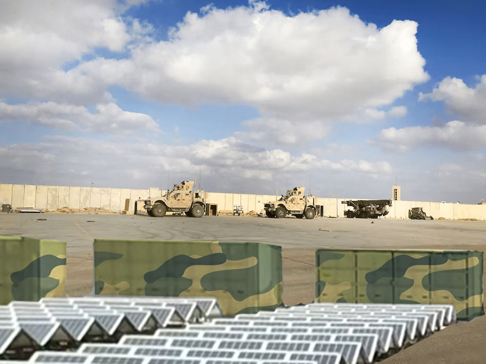 Solar Power Containers for 軍事問題
